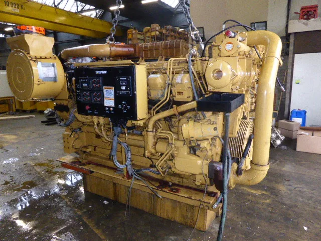 High Hour Runner Caterpillar 3512B 1575HP Tier 1 Diesel Marine Engine