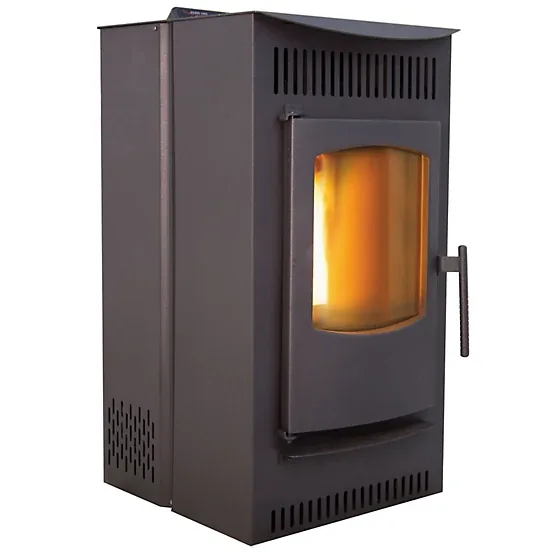 Castle Pellet Stoves Castle Serenity Pellet Stove, 1,500 sq. ft., 4 Operating Modes, 40 lb. Hopper