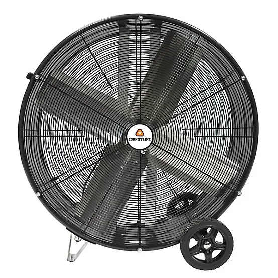 CountyLine 30 in. 2-Speed Indoor Portable Barrel Fan