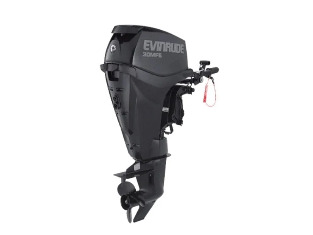 Evinrude E30MRL 30HP – E-TEC Manual Start 20-Inch