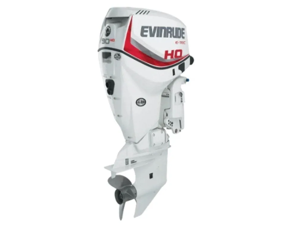 Evinrude E90HSL 90HP – H.O. E-TEC 20-Inch Shaft