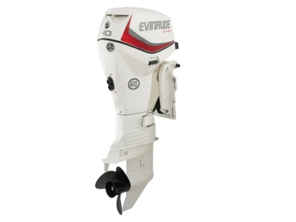 Evinrude E40DGTL 40HP – E-TEC Tiller 20-Inch
