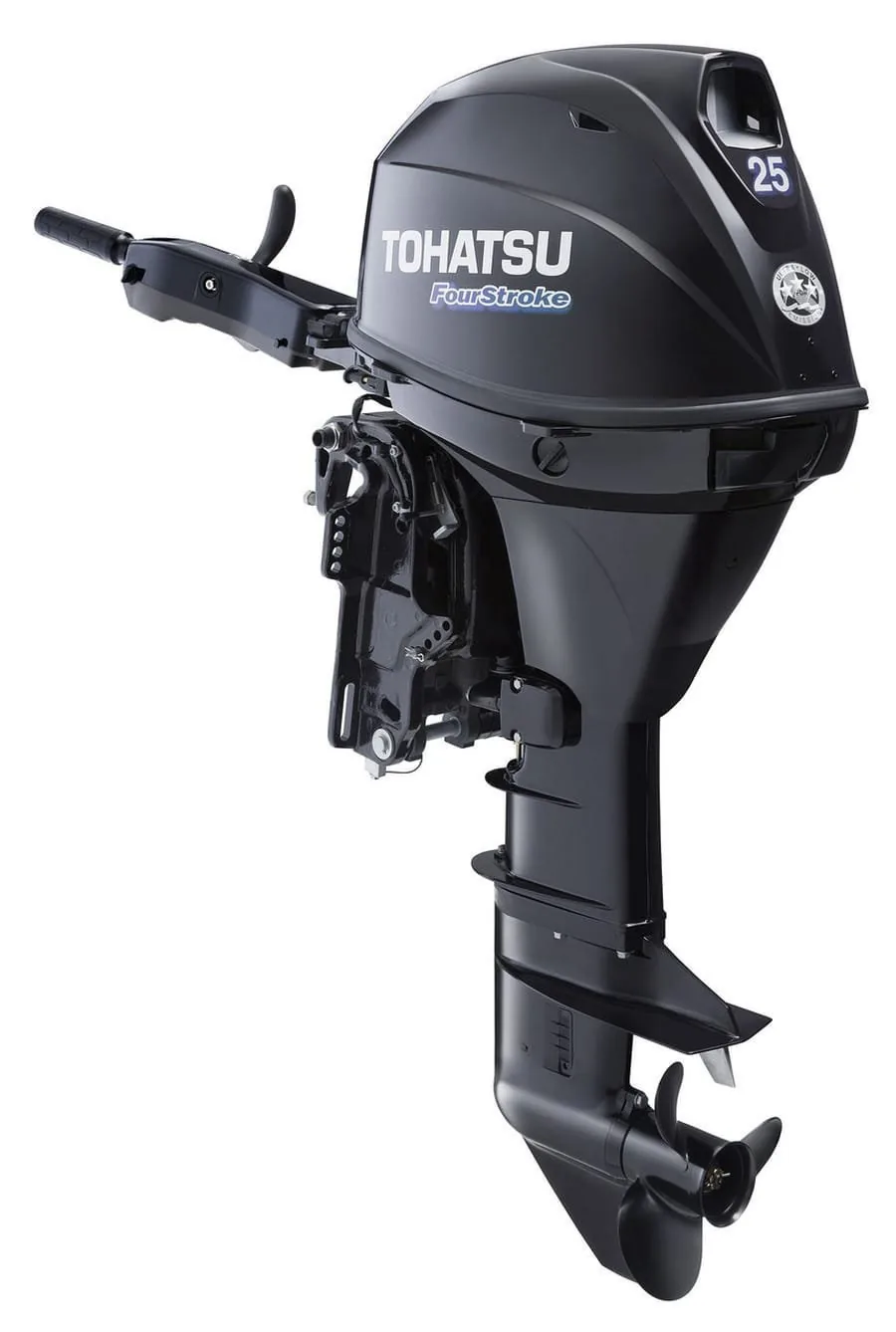 Tohatsu MFS25CS 25HP C-Series Manual Start 15″ Motor
