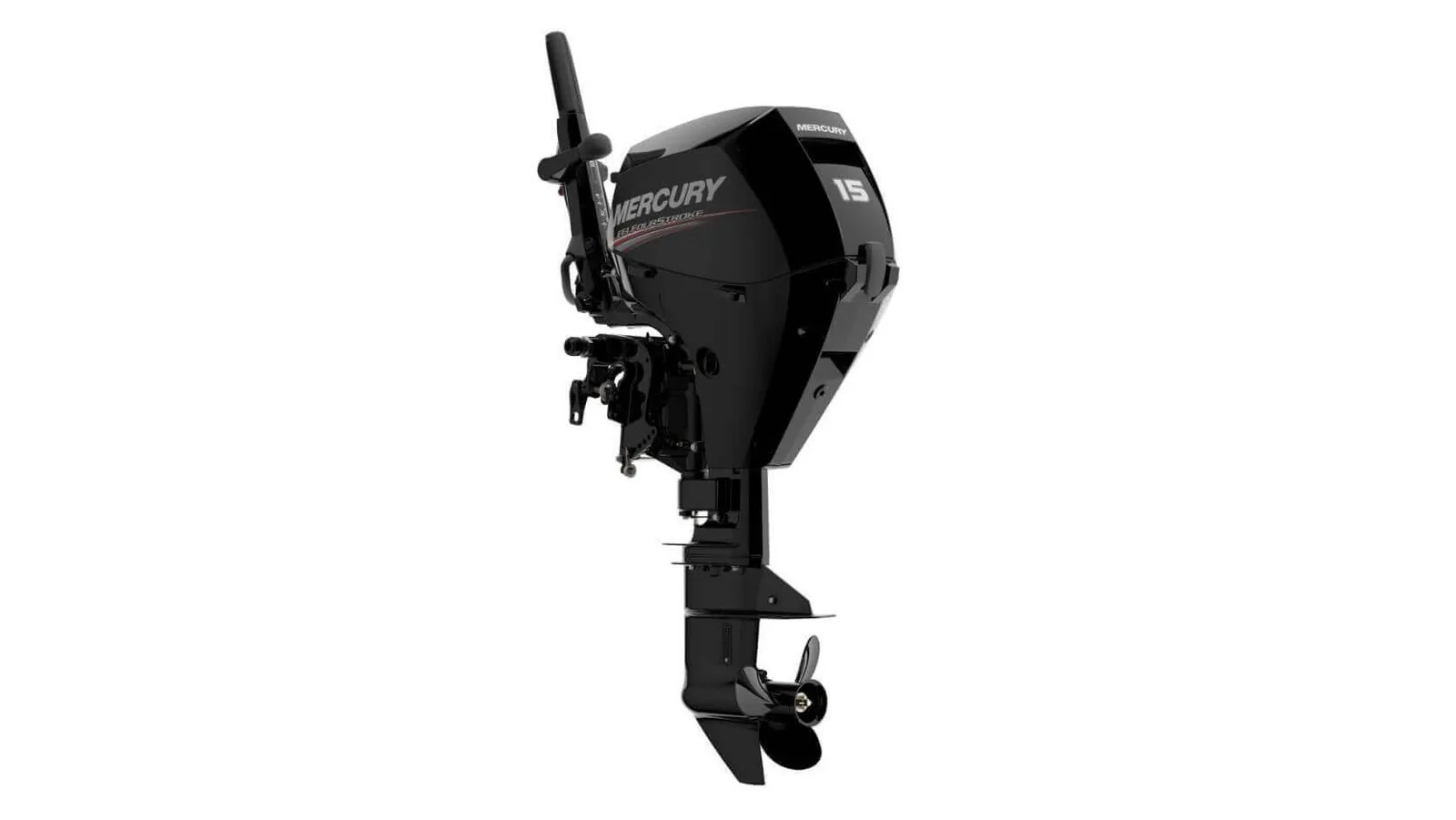 Mercury 15ELH 15HP – Four Stroke Electric Start Tiller 20-Inch