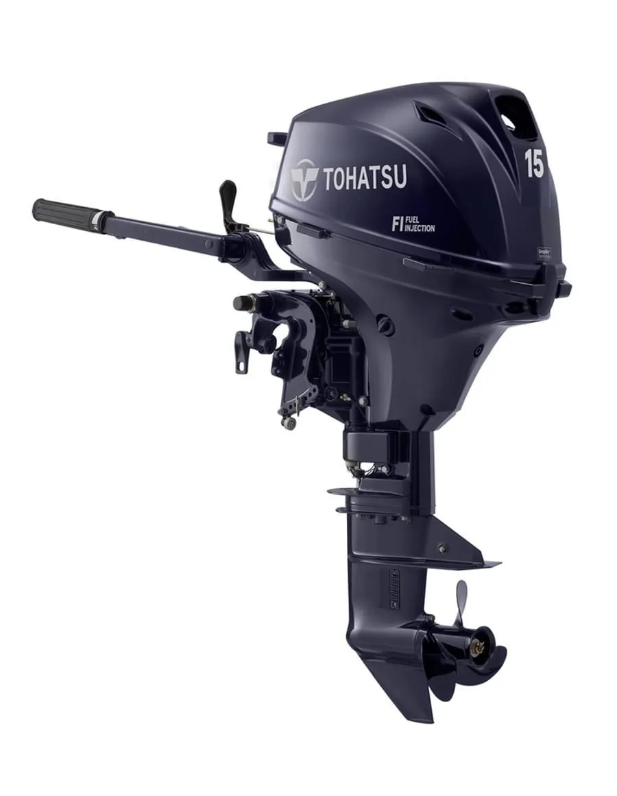 Tohatsu MFS15EL 15HP EFI 20″ Electric Start Outboard