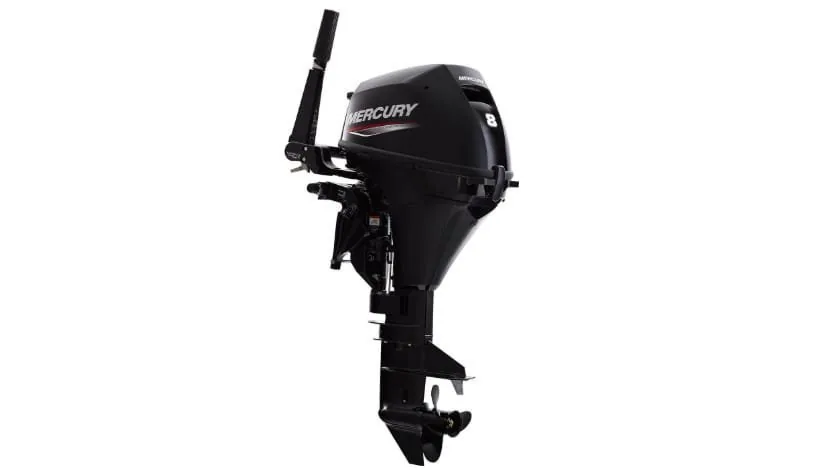 Mercury 8EH 8HP – Four Stroke Electric Start Tiller 15-Inch