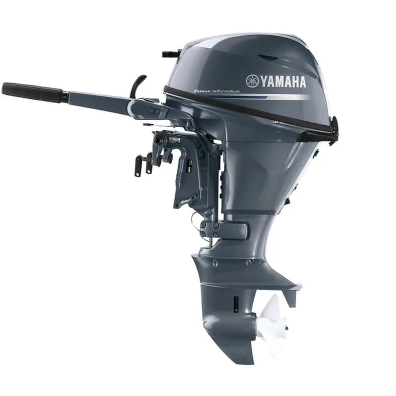 Yamaha F15SMHA 15HP 15″ Tiller Manual Start Outboard