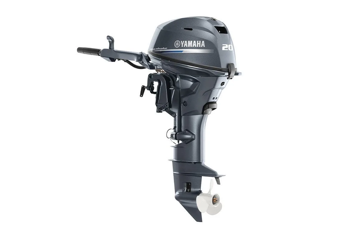 Yamaha F20SWHB 20HP – FourStroke Electric Start Tiller 15-Inch