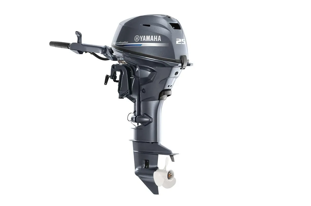 Yamaha F25LMHC 25HP 20″ Tiller Manual Start Outboard