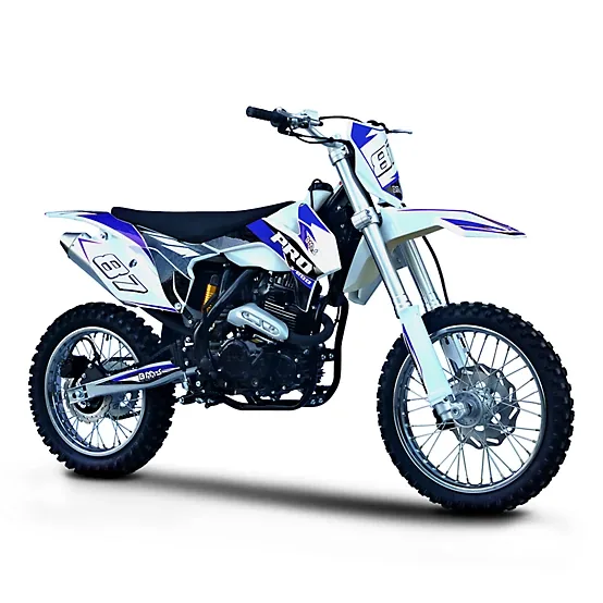 BMS Motorsports Pro X 200 Gas Dirt Bike, Black