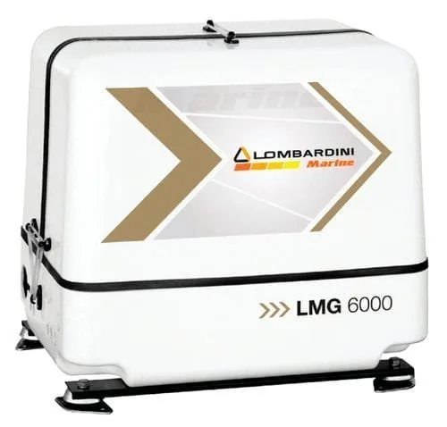 Lombardini LMG 6000 6kVA Silent Marine Generator
