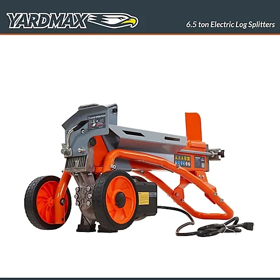 YARDMAX 6.5-Ton Electric Log Splitter