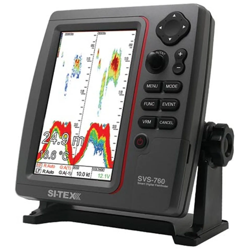 SI-TEX SVS-760 600W Dual Frequency Fishfinder Sounder