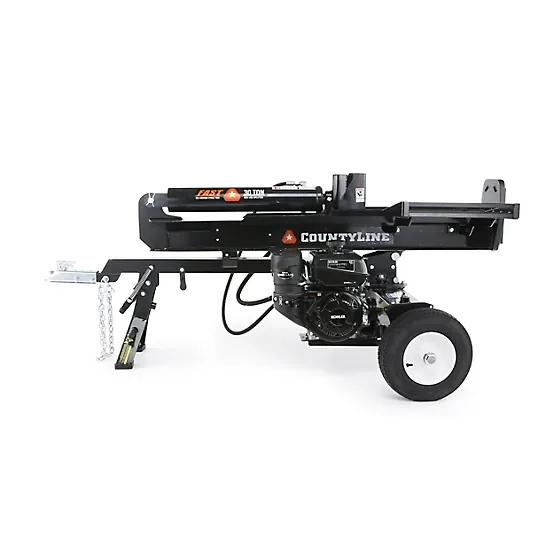 CountyLine 30-Ton Gas-Powered Horizontal/Vertical Log Splitter, Kohler Command PRO 9.5 HP Engine